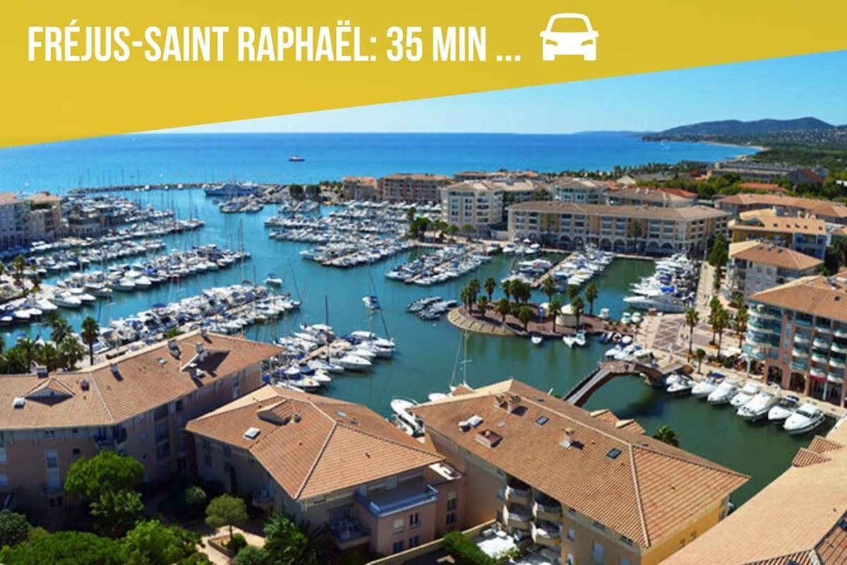 Suite Moulin De La Calade! Vue Tour Hexagonale, Coeur Du Var! Le Luc Ngoại thất bức ảnh