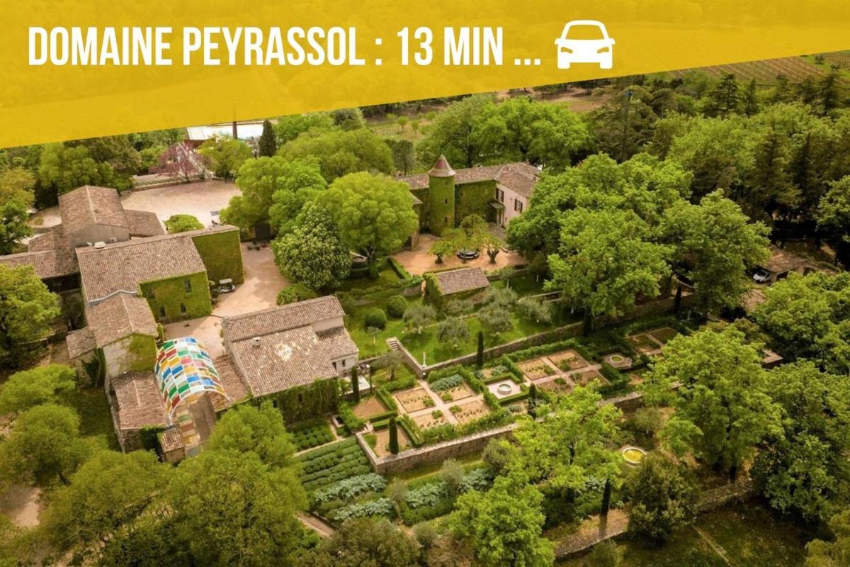 Suite Moulin De La Calade! Vue Tour Hexagonale, Coeur Du Var! Le Luc Ngoại thất bức ảnh